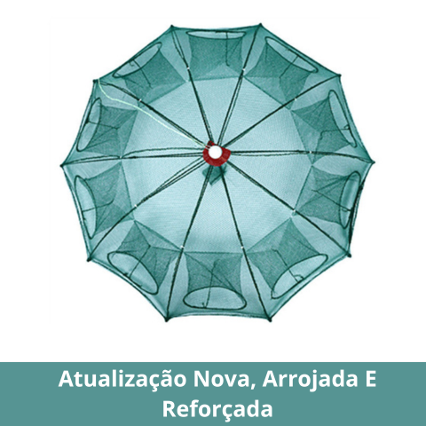 (30% DESCONTO) Apanhar Peixes Sem Esforço - A Melhor Gaiola De Rede De Pesca!