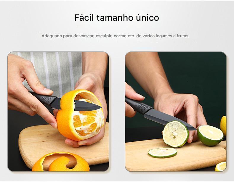 (30% DE DESCONTO) Conjunto de facas de cozinha em aço inoxidável para oferta em casa