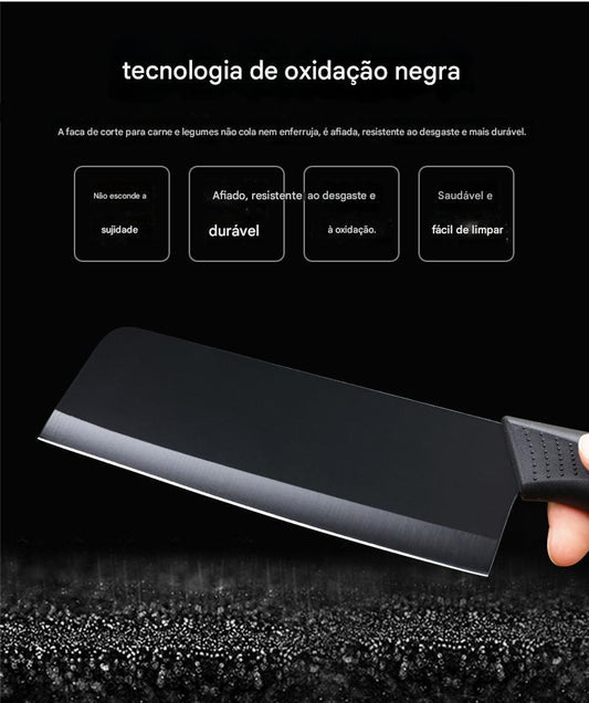 (30% DE DESCONTO) Conjunto de facas de cozinha em aço inoxidável para oferta em casa