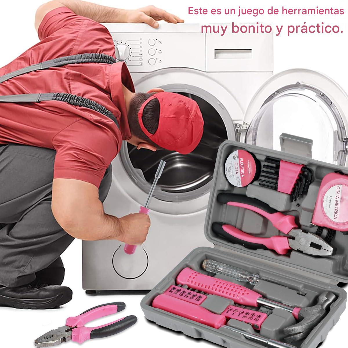 (30% DESCONTO)Conjunto de 24 alicates multifunções portáteis para uso doméstico, fita métrica, martelo, conjunto de ferramentas de manutenção manual