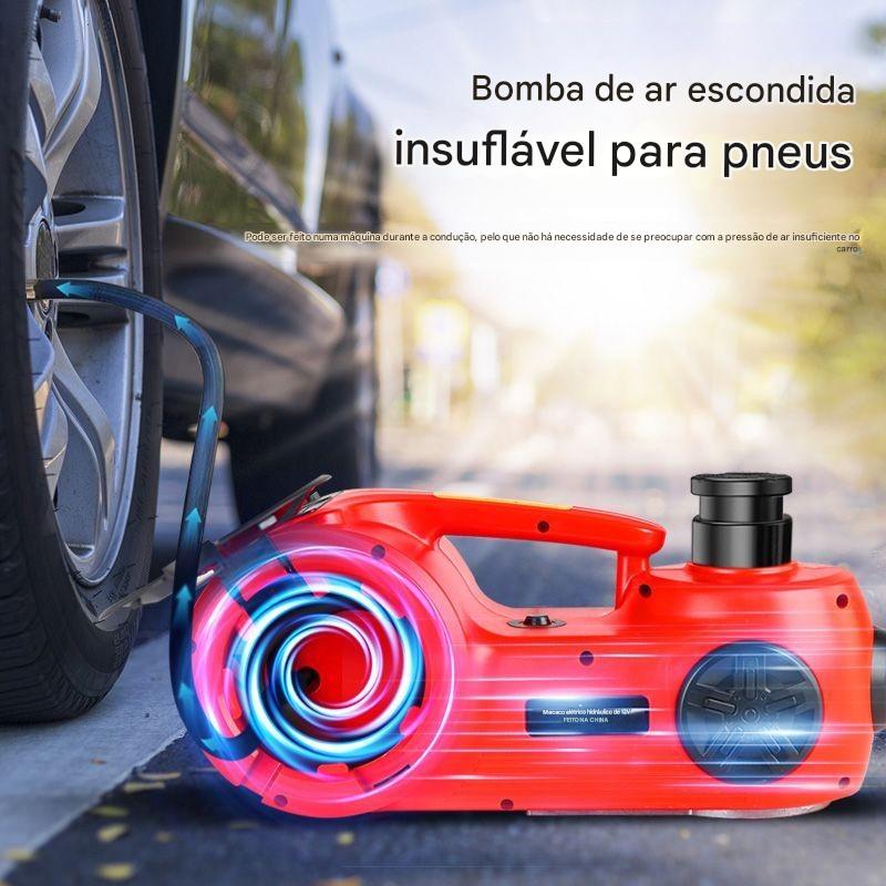 (30% DESCONTO) Conjunto de bomba de ar elétrica para automóvel, macaco elétrico, 12 V