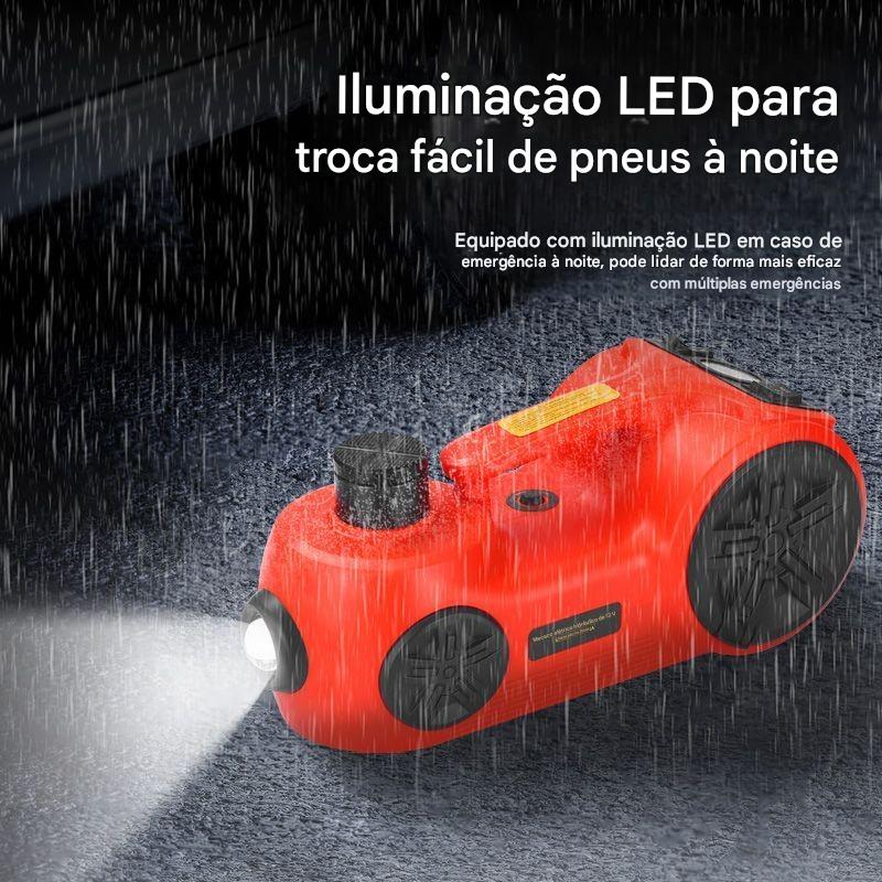 (30% DESCONTO) Conjunto de bomba de ar elétrica para automóvel, macaco elétrico, 12 V