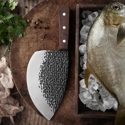 (30% DESCONTO) Faca de talho para pesca, cutelo para mercado de marisco, faca para peixes aquáticos